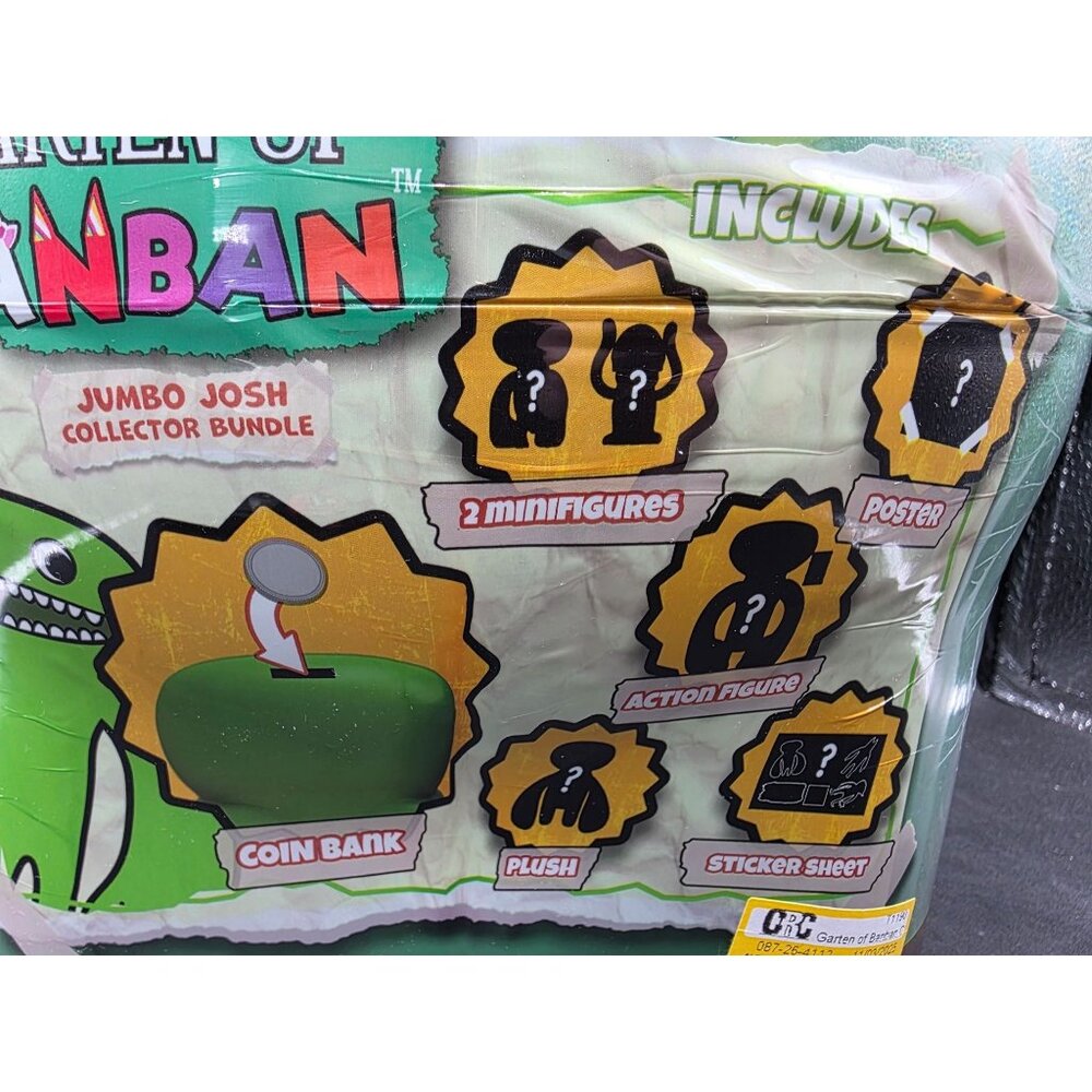 Garten Of BanBan Jumbo Josh Collector Toy Set Includes 8 Fun Items & Coin Bank - Picture 5 of 7